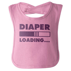Loading Diaper Infant Baby Bib-Direct To Garment Print-Brisco Baby
