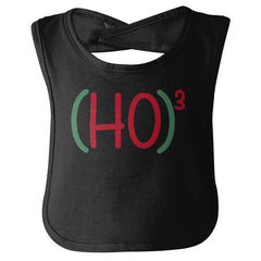 Ho Ho Ho Infant Baby Bib-Direct To Garment Print-Brisco Baby