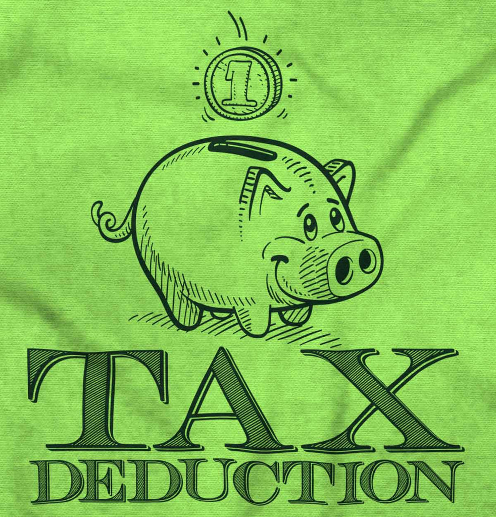 Cutest Tax Deduction Romper Bodysuit-Direct To Garment Print-Brisco Baby