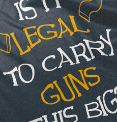 Is It Legal Football Romper Bodysuit-Direct To Garment Print-Brisco Baby