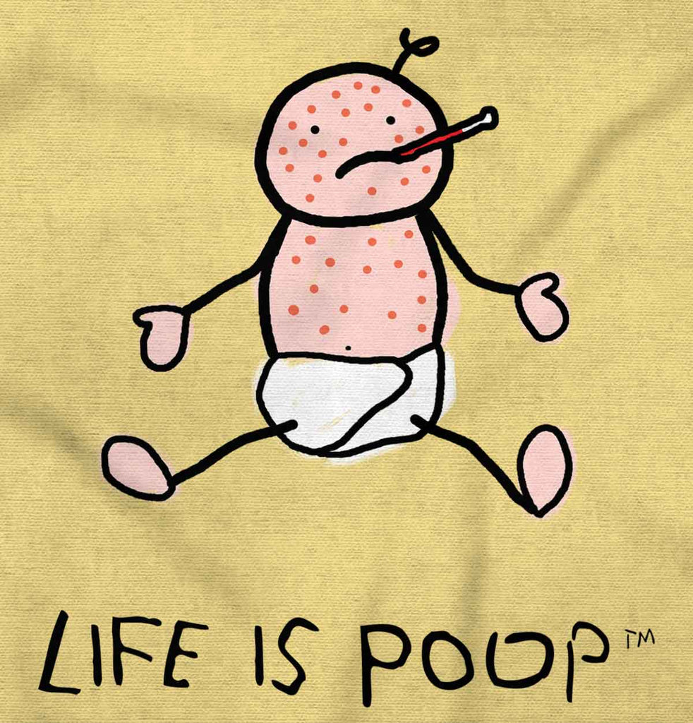 Chicken Pox Infant Toddler T Shirt-Direct To Garment Print-Brisco Baby