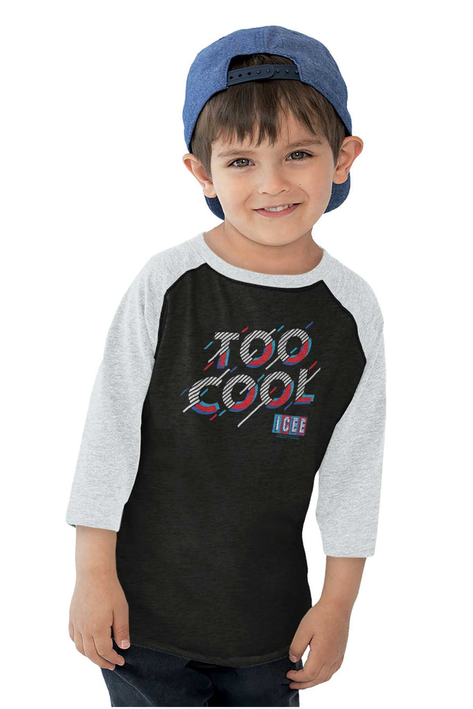Too Cool Toddler Baseball-Direct To Garment Print-Brisco Baby