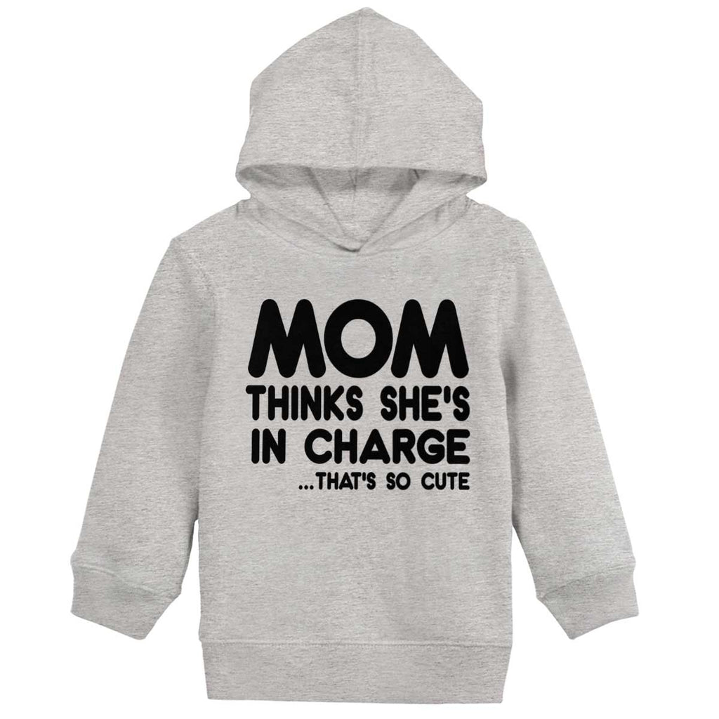 In Charge Toddler Pullover Hoodie-Direct To Garment Print-Brisco Baby