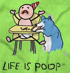 Dog Baby Food Romper Bodysuit-Direct To Garment Print-Brisco Baby