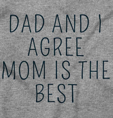 Mom Is Best Raglan Romper Bodysuit-Direct To Garment Print-Brisco Baby