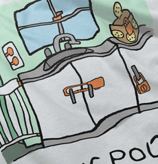 Safety Locks Infant Toddler T Shirt-Direct To Garment Print-Brisco Baby