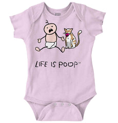 Cat Pacifier Romper Bodysuit-Direct To Garment Print-Brisco Baby