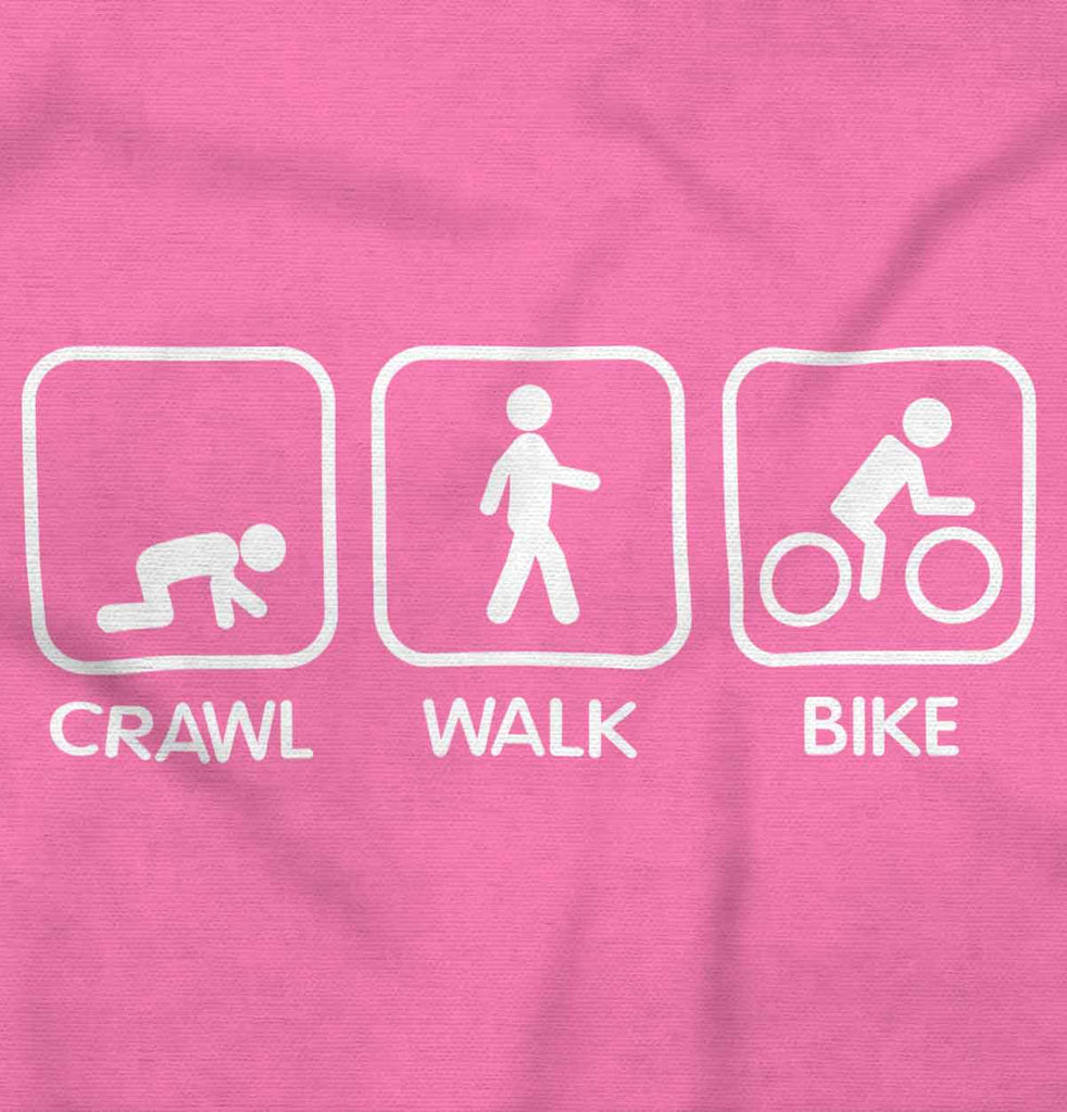 Crawl Walk Bike Baby Polka Dot Skirt Dress-Direct To Garment Print-Brisco Baby