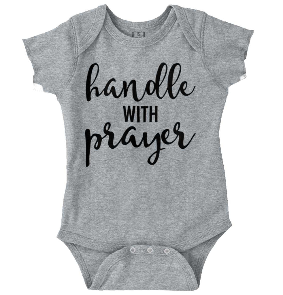 Prayer Care Romper Bodysuit-Direct To Garment Print-Brisco Baby