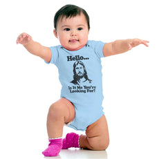 Jesus Richie Romper Bodysuit-Direct To Garment Print-Brisco Baby