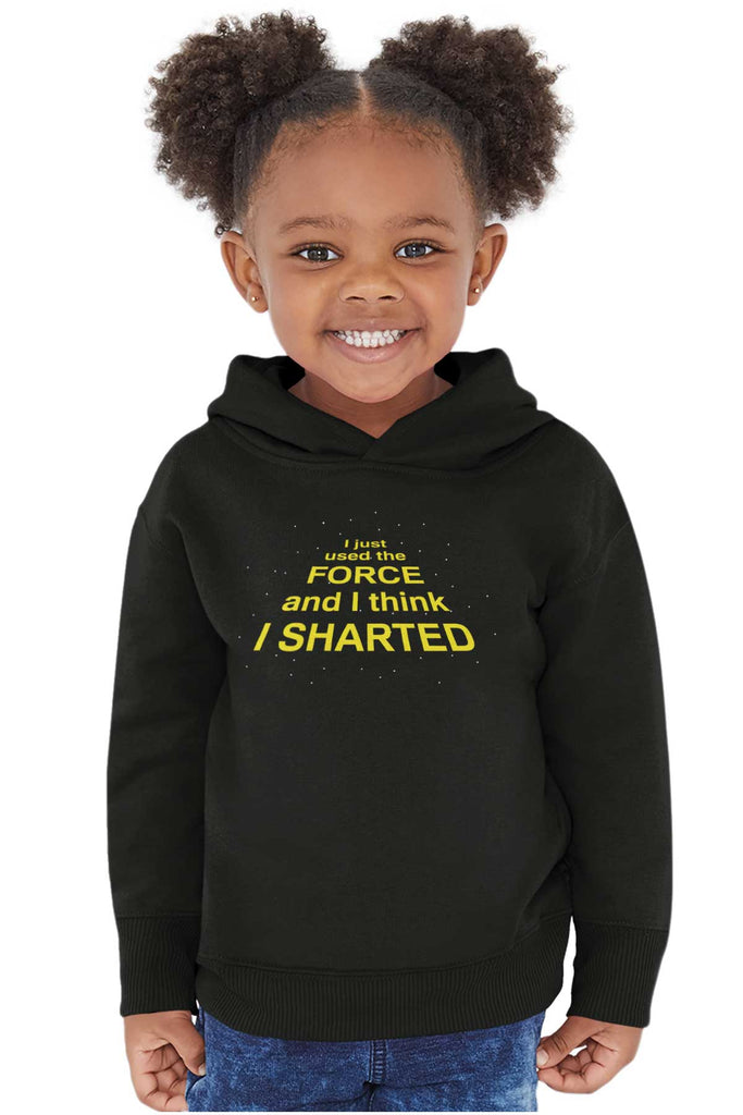 Used The Force Toddler Pullover Hoodie-Direct To Garment Print-Brisco Baby