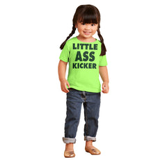 Ass Kicker Infant Toddler T Shirt-Direct To Garment Print-Brisco Baby