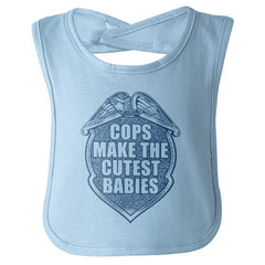 Cutest Babies Infant Baby Bib-Direct To Garment Print-Brisco Baby