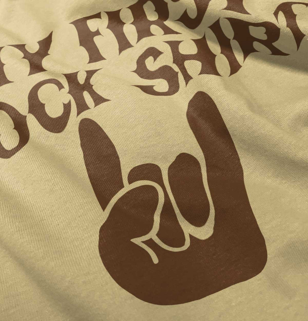 Rock Shirt Romper Bodysuit-Direct To Garment Print-Brisco Baby