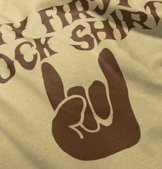 Rock Shirt Romper Bodysuit-Direct To Garment Print-Brisco Baby