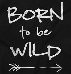 Born To Be Wild Romper Bodysuit-Direct To Garment Print-Brisco Baby