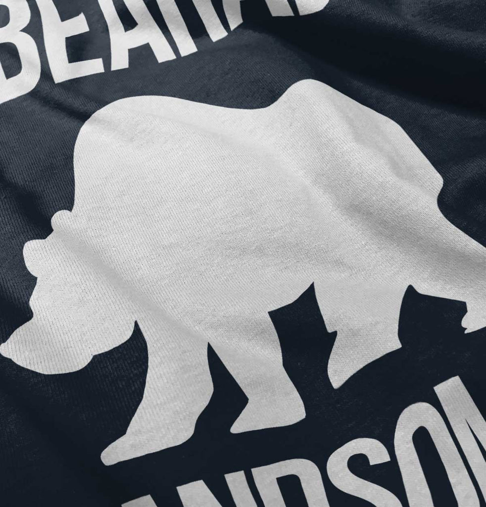 Unbearably Handsome Infant Toddler T Shirt-Direct To Garment Print-Brisco Baby