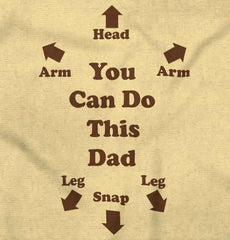 You Can Do This Romper Bodysuit-Direct To Garment Print-Brisco Baby