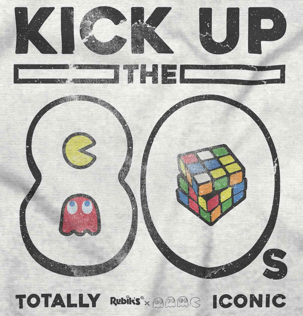 Kick Up The 80s Romper Bodysuit-Direct To Garment Print-Brisco Baby