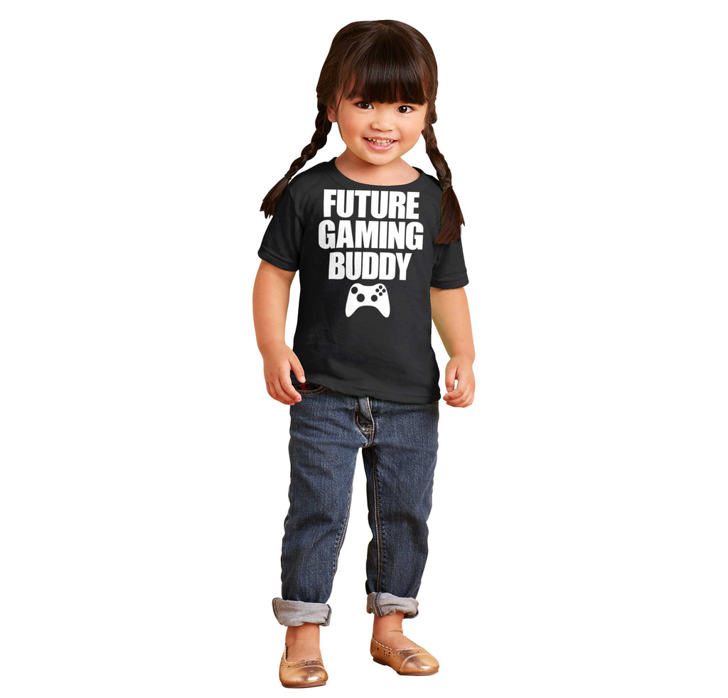 Future Gaming Buddy Infant Toddler T Shirt-Direct To Garment Print-Brisco Baby