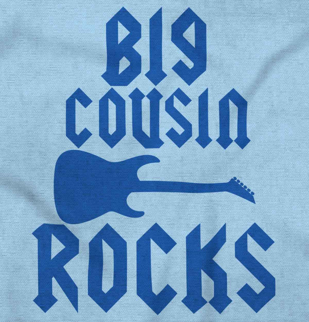 Big Cousin Rocks Infant Baby Bib-Direct To Garment Print-Brisco Baby