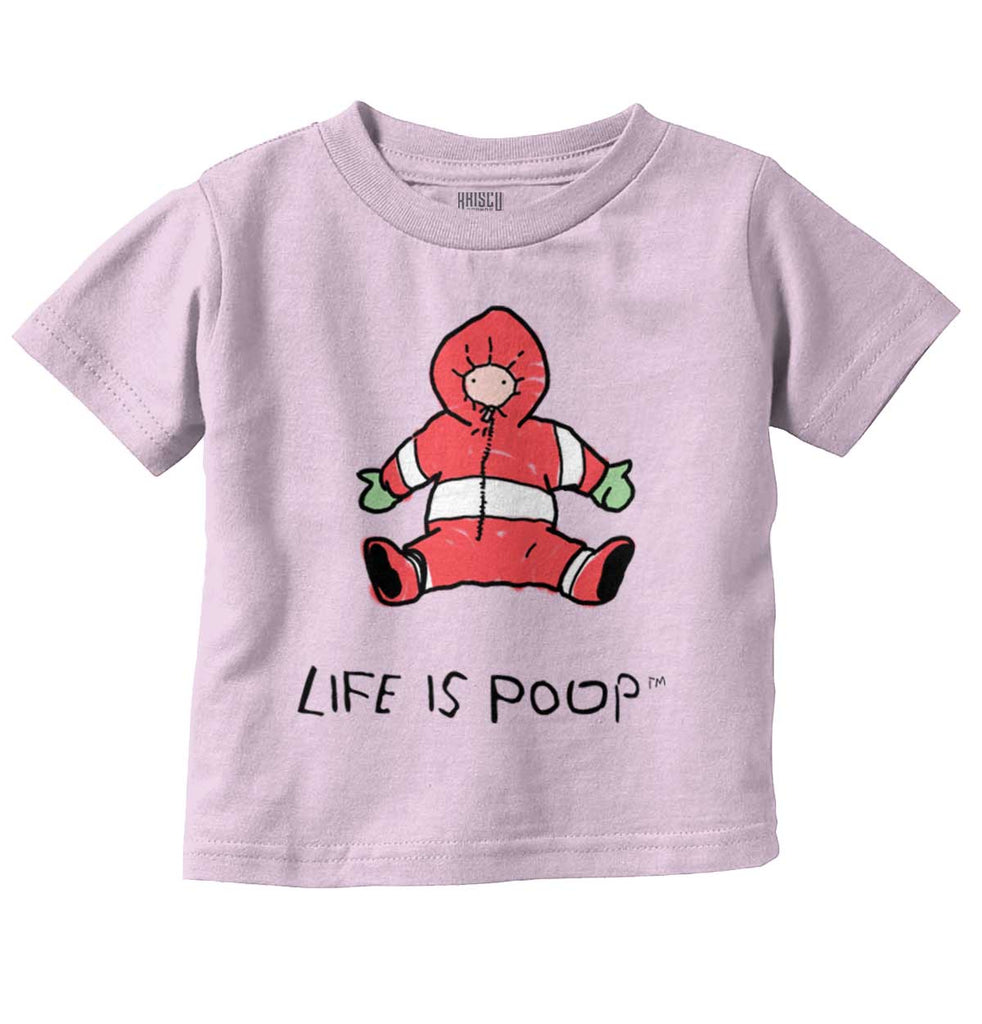 Winter Jacket Infant Toddler T Shirt-Direct To Garment Print-Brisco Baby