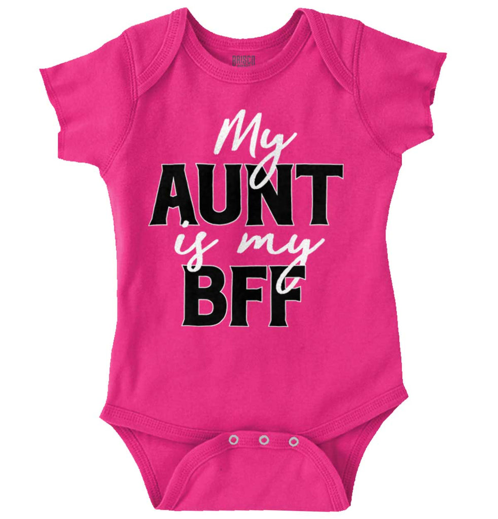 Aunt BFF Romper Bodysuit-Direct To Garment Print-Brisco Baby