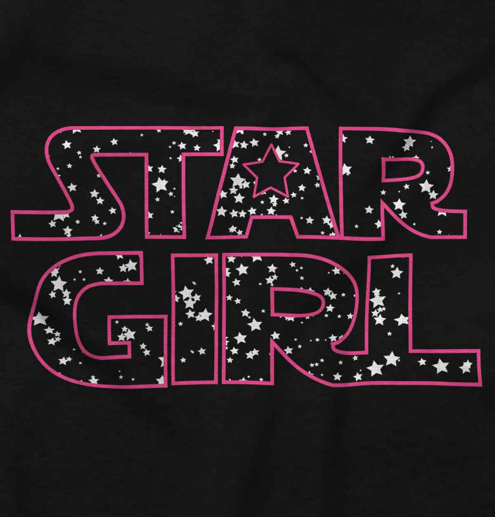 Star Girl Infant Toddler T Shirt-Direct To Garment Print-Brisco Baby