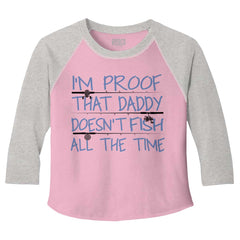 Fish All The Time Toddler Baseball-Direct To Garment Print-Brisco Baby