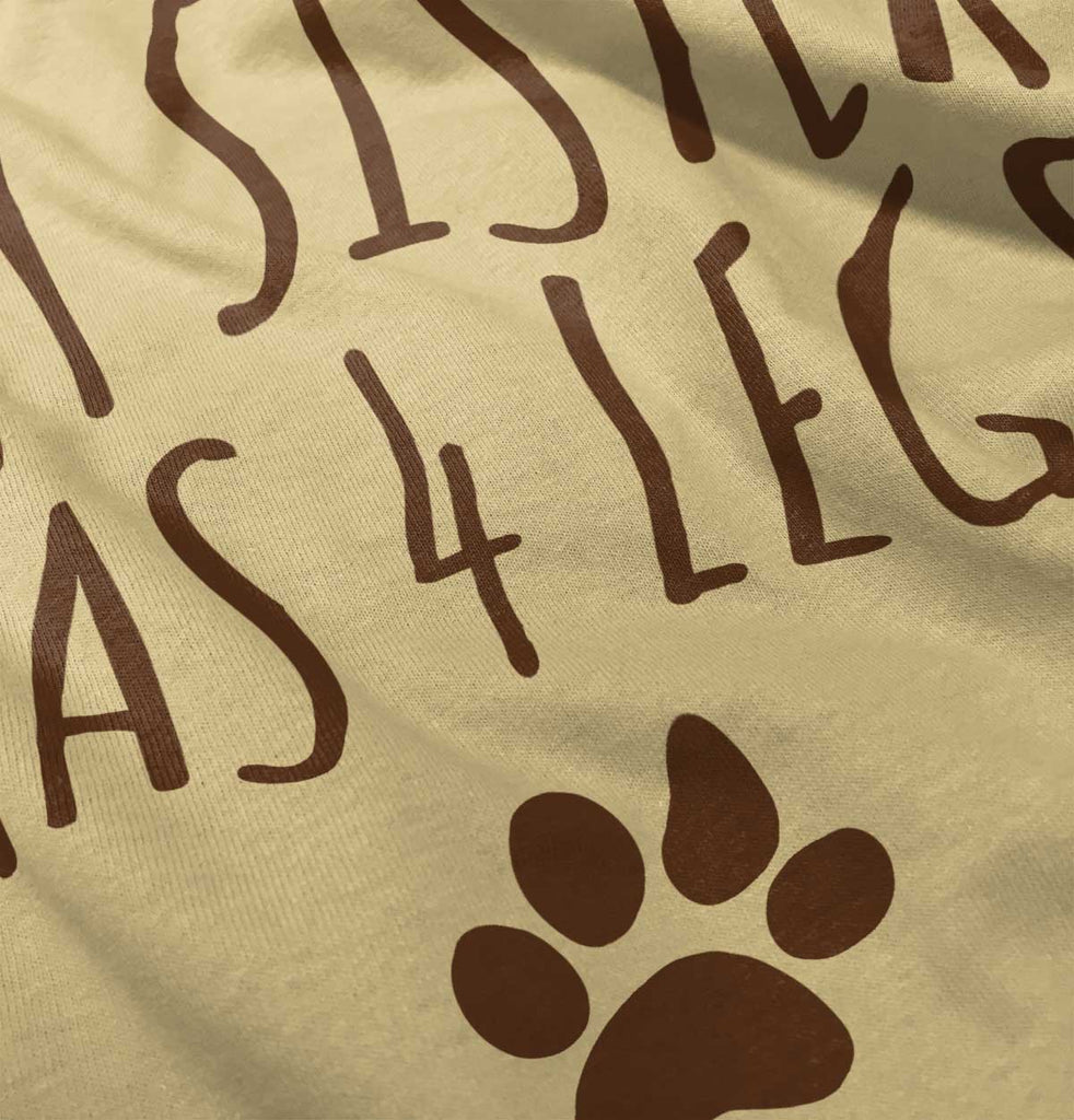 Sister has 4 legs Romper Bodysuit-Direct To Garment Print-Brisco Baby