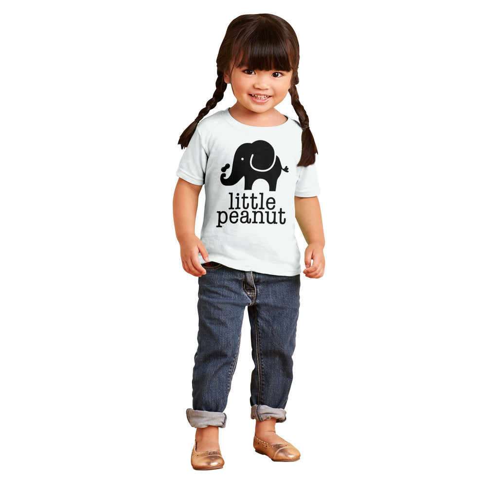 Elephant Peanut Infant Toddler T Shirt-Direct To Garment Print-Brisco Baby