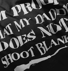 Shoot Blanks Romper Bodysuit-Direct To Garment Print-Brisco Baby