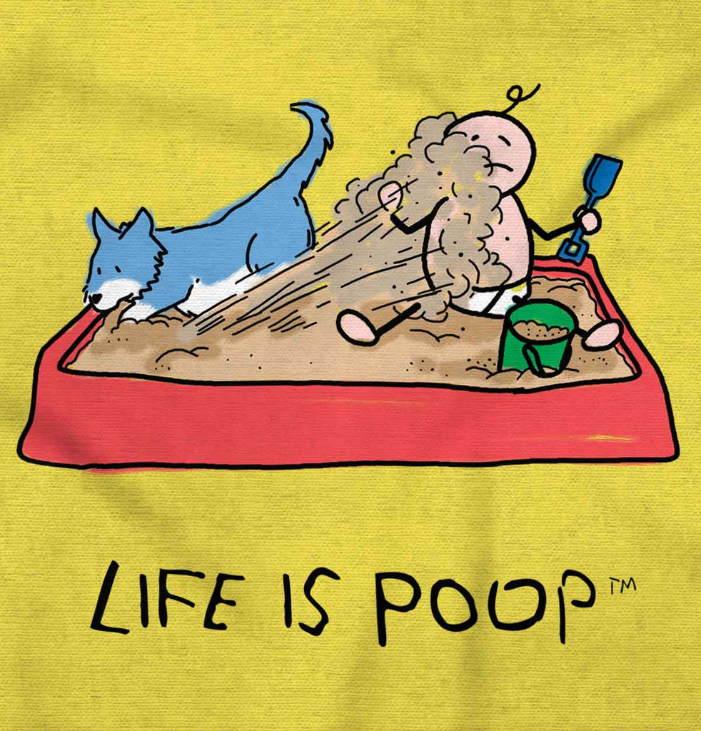 Dog Sandbox Romper Bodysuit-Direct To Garment Print-Brisco Baby