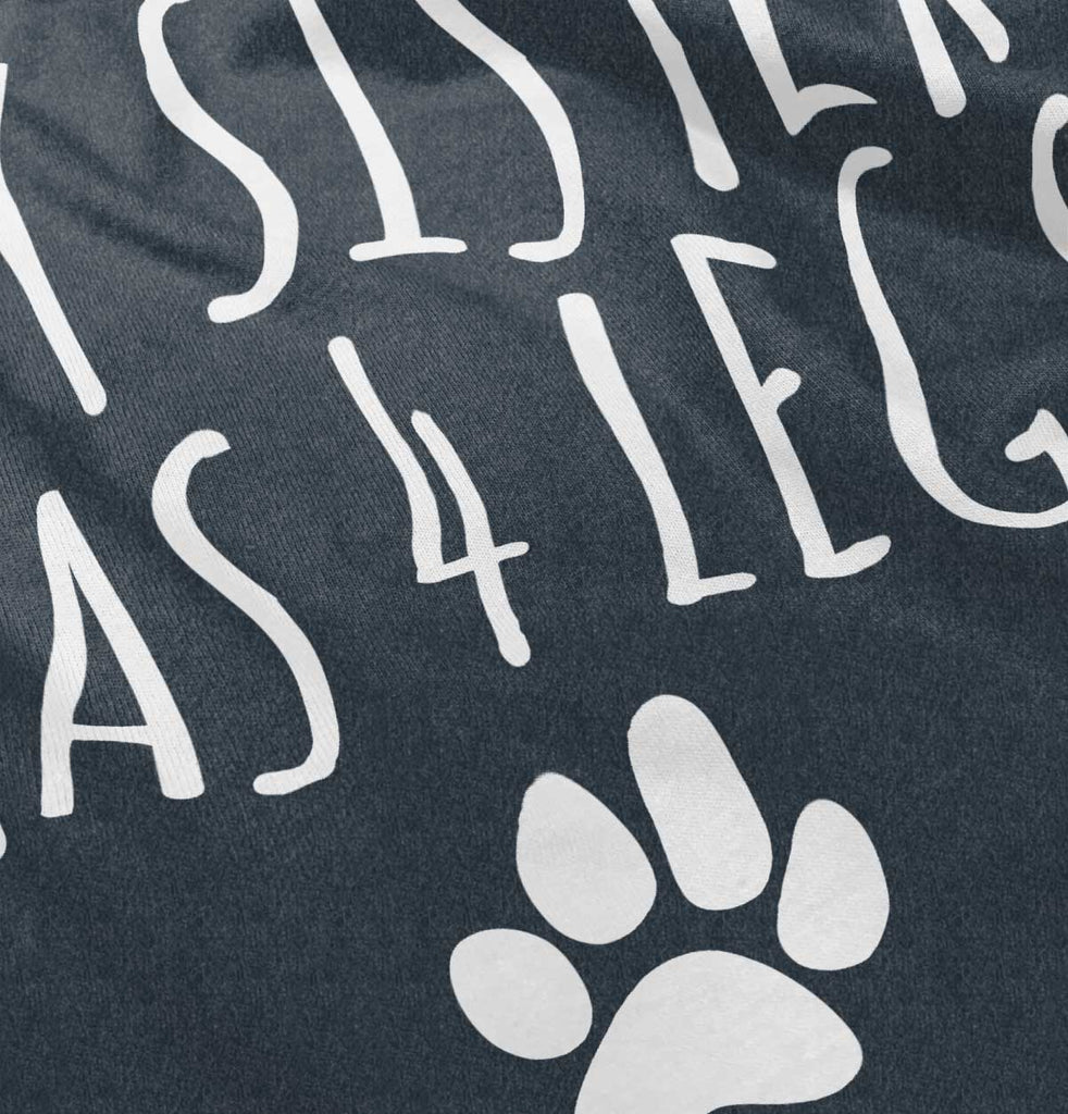 Sister has 4 legs Toddler Football Jersey Tee-Direct To Garment Print-Brisco Baby