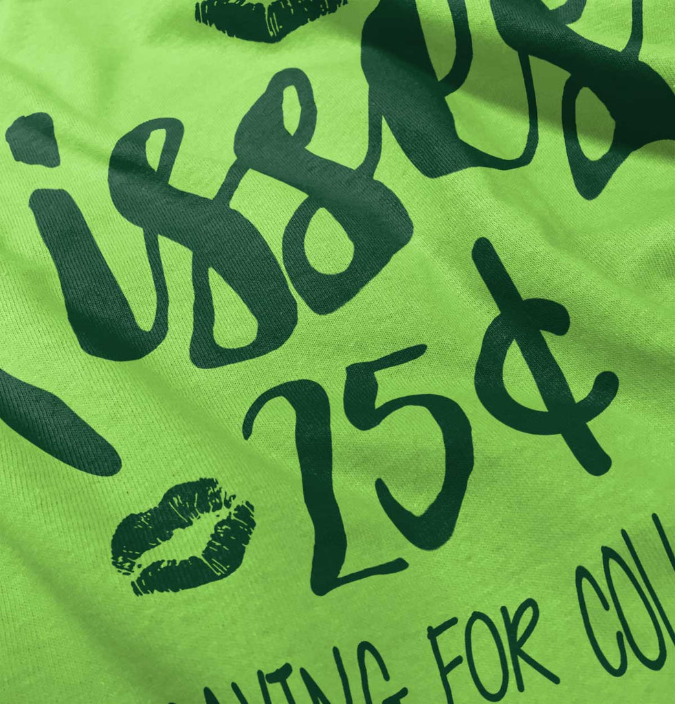 Kisses 25 Cents Romper Bodysuit-Direct To Garment Print-Brisco Baby