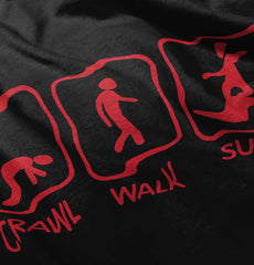 Crawl Walk Surf Baby Polka Dot Skirt Dress-Direct To Garment Print-Brisco Baby