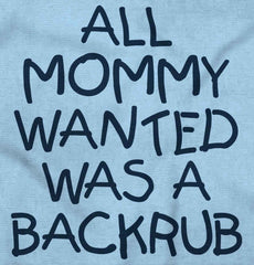 Backrub Infant Toddler T Shirt-Direct To Garment Print-Brisco Baby