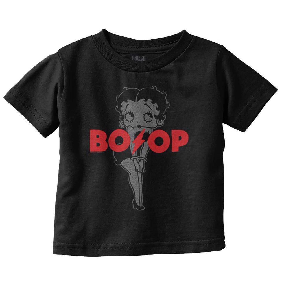 ACDC Boop Infant Toddler T Shirt-Direct To Garment Print-Brisco Baby