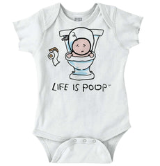 Baby Toilet Romper Bodysuit-Direct To Garment Print-Brisco Baby