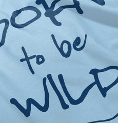 Born To Be Wild Romper Bodysuit-Direct To Garment Print-Brisco Baby