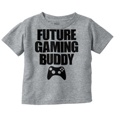 Future Gaming Buddy Infant Toddler T Shirt-Direct To Garment Print-Brisco Baby