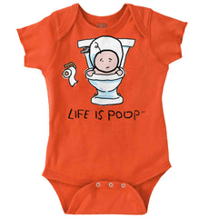 Baby Toilet Romper Bodysuit-Direct To Garment Print-Brisco Baby