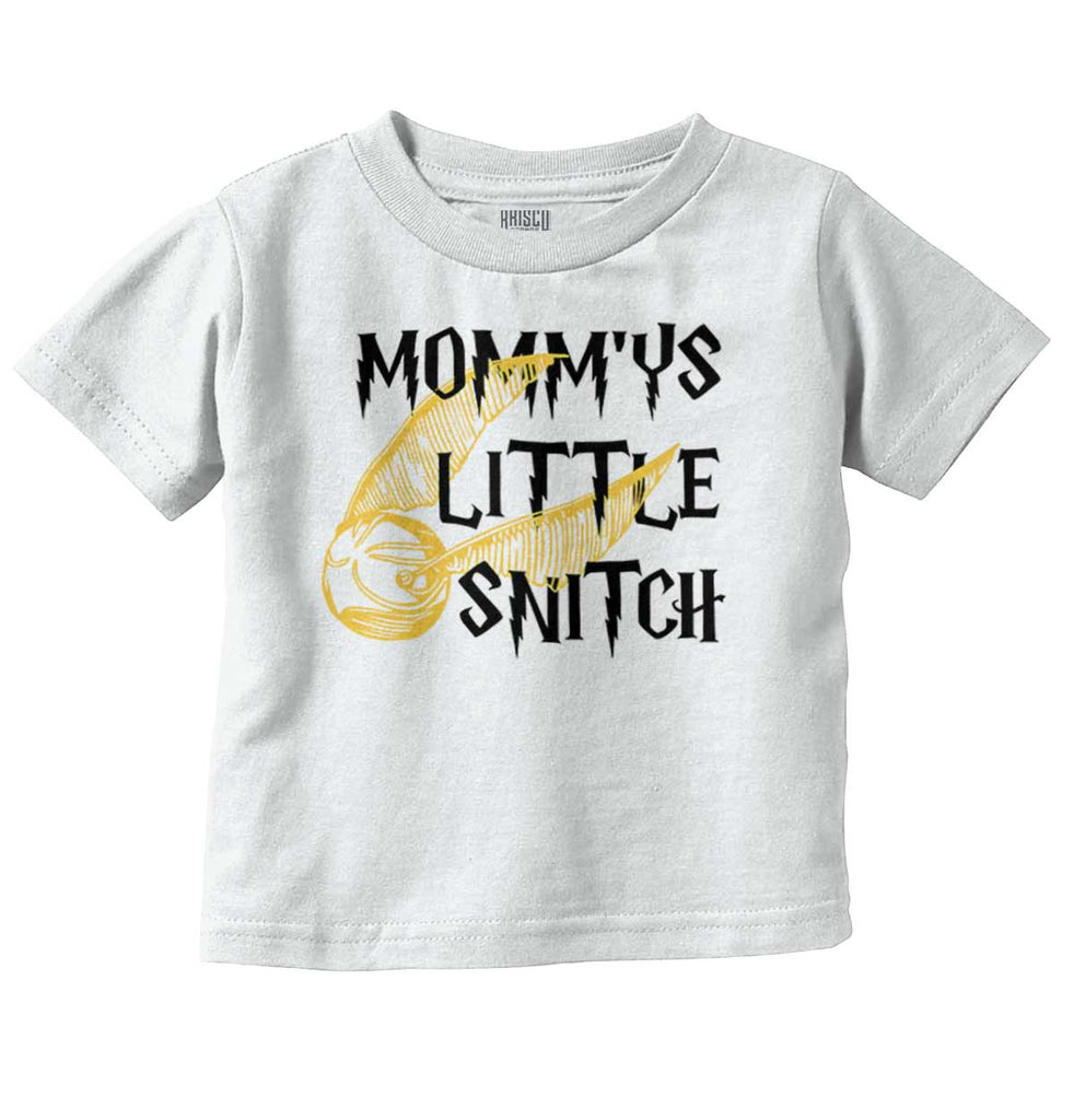 Mommy's Little Snitch Infant Toddler T Shirt-Direct To Garment Print-Brisco Baby