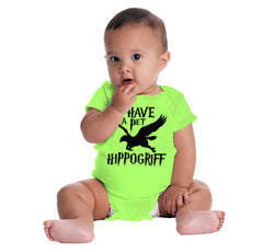 Pet Hippogriff Romper Bodysuit-Direct To Garment Print-Brisco Baby
