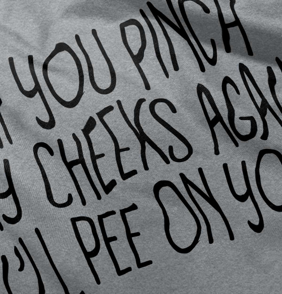 I'll Pee on You Infant Toddler T Shirt-Direct To Garment Print-Brisco Baby