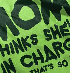 In Charge Infant Toddler T Shirt-Direct To Garment Print-Brisco Baby