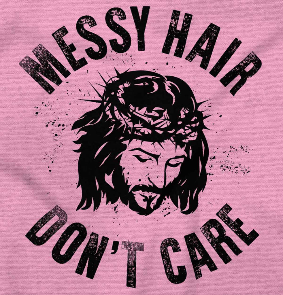 Messy Hair Jesus Infant Toddler T Shirt-Direct To Garment Print-Brisco Baby