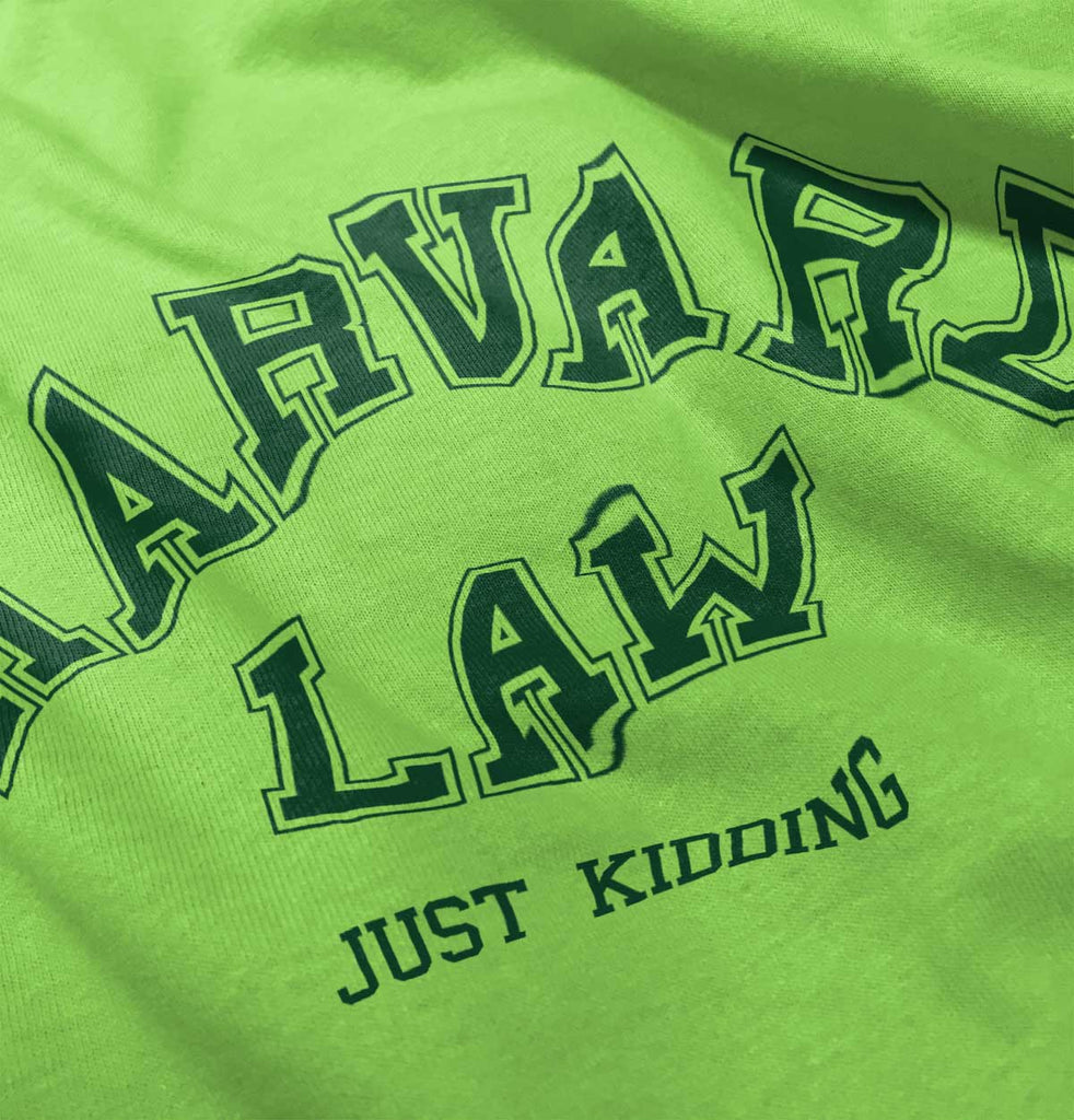 Harvard Law Infant Toddler T Shirt-Direct To Garment Print-Brisco Baby