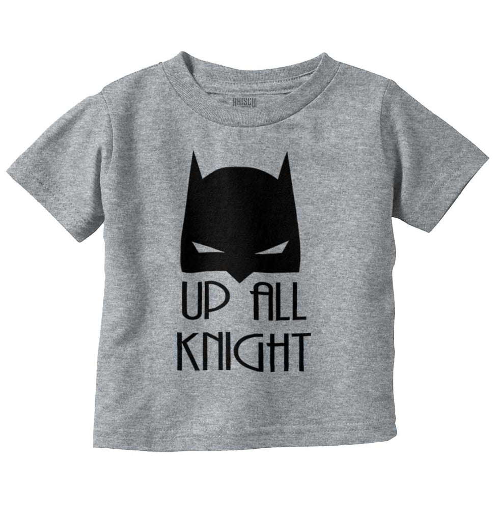 Up All Knight Infant Toddler T Shirt-Direct To Garment Print-Brisco Baby