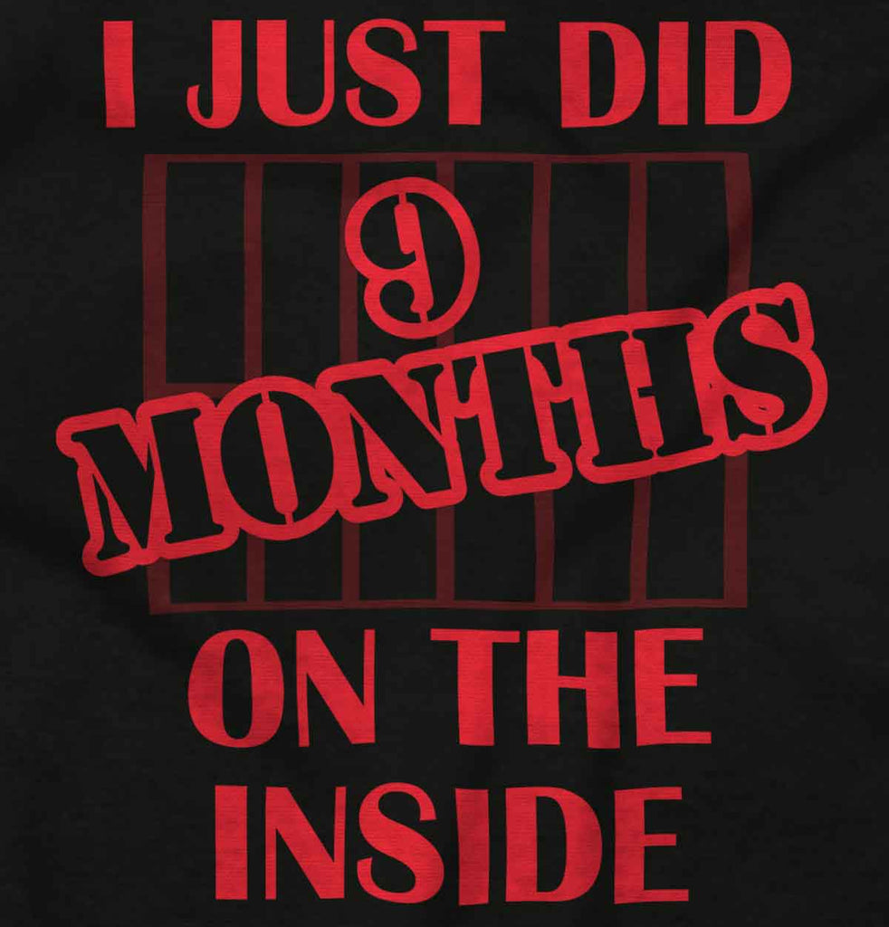 9 Months On The Inside Baby Polka Dot Skirt Dress-Direct To Garment Print-Brisco Baby